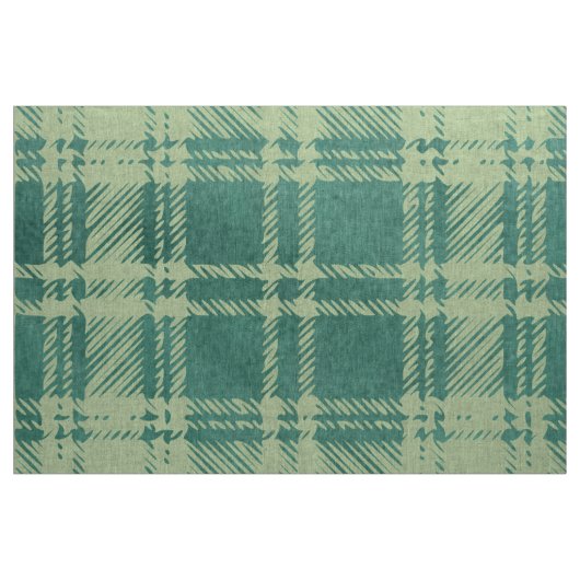 Grüner Karostoff Stoff (Yard (91,4 cm))