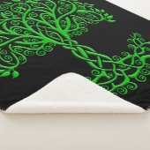 Grüner Keltenbaum Sherpadecke (3/4)