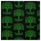 Grüner Keltenbaum Stoff (Muster)