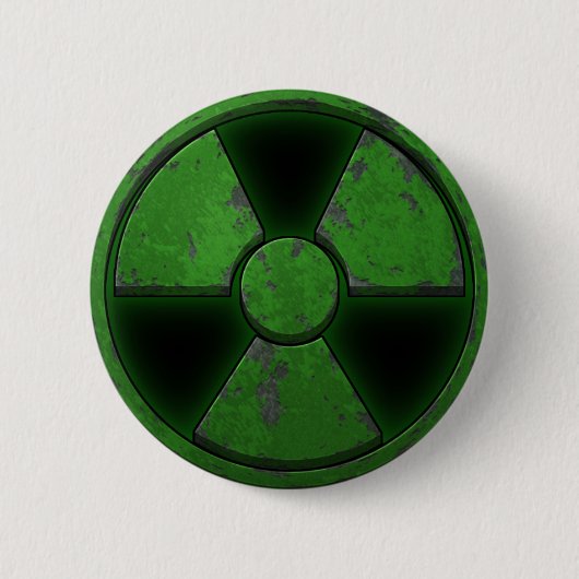 Grüner Kernwaffe Button (Vorderseite)