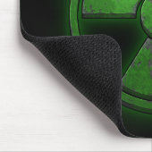 Grüner Kernwaffe Mousepad (Ecke)