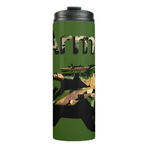 Grüner Khaki-Armee-Tank, Thermobecher Thermosbecher
