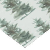 Grüner Kiefernbaum Tischdecke (Schrägansicht)