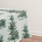 Grüner Kiefernbaum Tischdecke (Beispiel)