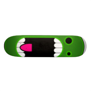 grüner Klecks Skateboard