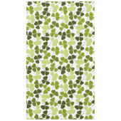 Grüner Klee in verschiedenen Farbtönen Tischdecke (Vorderseite)
