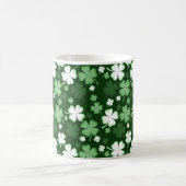 Grüner Kleeblatt, St. Patrick's Day Kaffeetasse (Mittel)