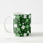 Grüner Kleeblatt, St. Patrick's Day Kaffeetasse (Links)