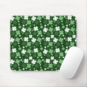 Grüner Kleeblatt, St. Patrick's Day Mousepad