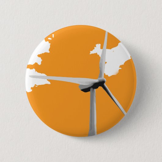 Grüner Knowes Windpark Button (Vorderseite)