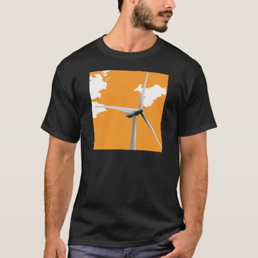 Grüner Knowes Windpark T-Shirt (Vorderseite)