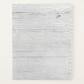 Grüner Kranz aus rustikalem Holz und botanischem B Planer (Rückseite)