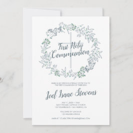 Grüner Kranz Erste Heilige Kommune Einladung