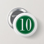 Grüner Kreis #10 Button (Vorne & Hinten)