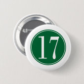 Grüner Kreis #17 Button (Vorne & Hinten)