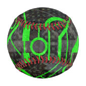 Grüner Kreis Baseball (Rückseite)