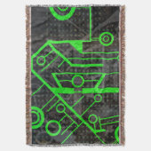 Grüner Kreis Decke (Vorderseite Vertikal)