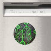 Grüner Kreis Magnet (In Situ (Geschirrspüler))