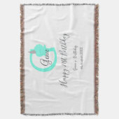 Grüner Kürbis Herbst 21. graue Pastellgraue Decke (Vorderseite Vertikal)