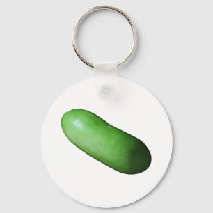 Grüner Kürbis (Wintermelone) Schlüsselanhänger