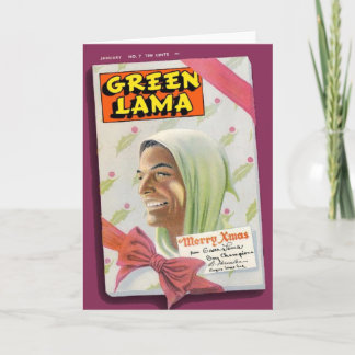 Grüner Lama #7 Karte
