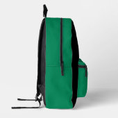Grüner Laternen Logo 13 Bedruckter Rucksack (Links)