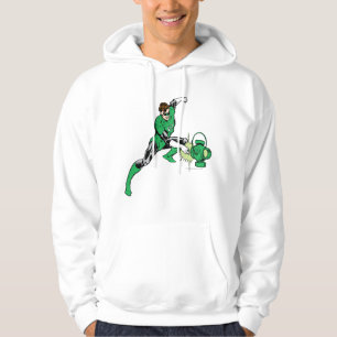 Grüner Laternen-Power Hoodie