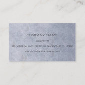 Grüner Lebensstil-gesunde Leben-Visitenkarte Visitenkarte (Rückseite)