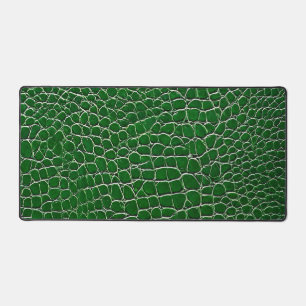 Grüner Ledereffekt-Muster Schreibtischunterlage