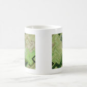 Grüner Leguan Kaffeetasse (Mittel)