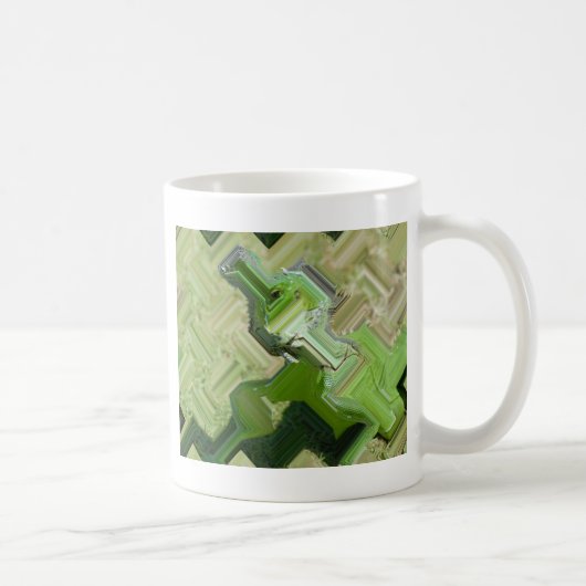 Grüner Leguan Kaffeetasse (Rechts)