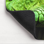 Grüner Leguan Mousepad (Ecke)