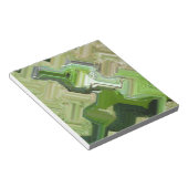 Grüner Leguan Notizblock (angewinkelt)