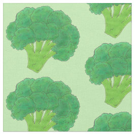 Grüner Leiter Broccoli Veggie Gemüse Veg Garden Stoff