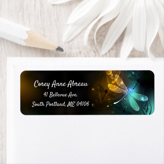 Grüner Libellenflug (Insitu)