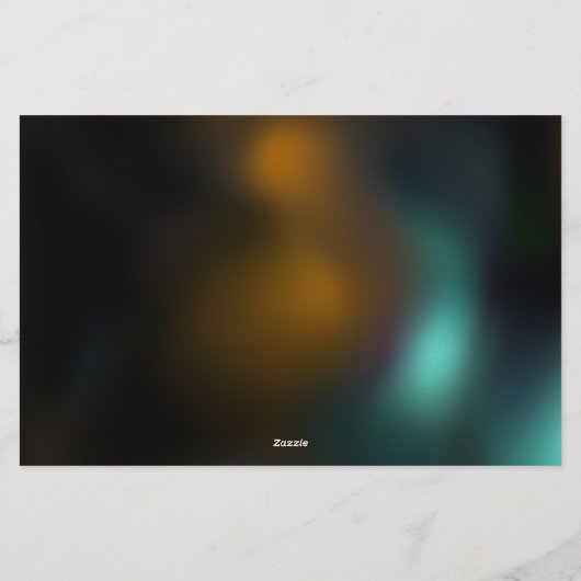 Grüner Libellenflug Briefpapier (Rückseite)