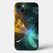 Grüner Libellenflug Case-Mate iPhone Hülle (Rückseite)