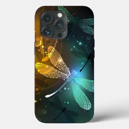 Grüner Libellenflug Case-Mate iPhone Hülle (Rückseite)