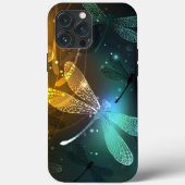 Grüner Libellenflug Case-Mate iPhone Hülle (Rückseite)