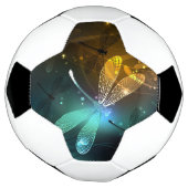 Grüner Libellenflug Fußball (Gedreht)