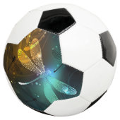 Grüner Libellenflug Fußball (Dreiviertel)