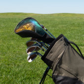 Grüner Libellenflug Golf Headcover (In SItu)
