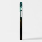 Grüner Libellenflug iPhone Hülle (Linke Seite)