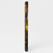 Grüner Libellenflug iPhone Hülle (Rechte Seite)