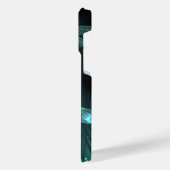 Grüner Libellenflug iPhone Hülle (Linke Seite)