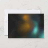 Grüner Libellenflug Mitteilungskarte (Rückseite)