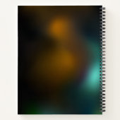 Grüner Libellenflug Notizblock (Rückseite)