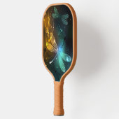 Grüner Libellenflug Pickleball Schläger (Links)