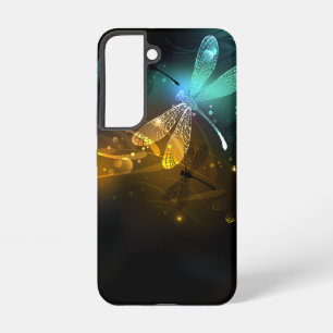 Grüner Libellenflug Samsung Galaxy Hülle