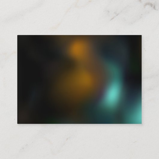 Grüner Libellenflug Telefonnummerkarte (Rückseite)